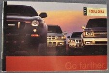 2001 isuzu brochure for sale  Olympia