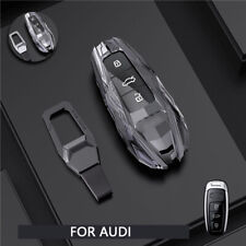 Chaveiro de carro de metal capa capa para 2019+ Audi A3 A6 C8 A7 A8 Q7 Q8 e-tron comprar usado  Enviando para Brazil