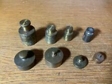 Brass weights apothecary for sale  BECCLES