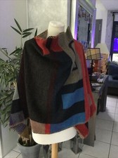 Poncho cape multicolore d'occasion  Andeville
