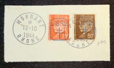 Libération. 1944. mornant d'occasion  Expédié en Belgium