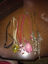 Assorted pendant necklaces for sale  PETERBOROUGH