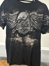 Camiseta Harley Davidson Eagle tamanho médio preta Twin Falls Idaho comprar usado  Enviando para Brazil