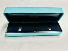NOVA Pulseira/Caneta/Relógio de Couro Azul Tiffany & Co Caixa Vazia! comprar usado  Enviando para Brazil