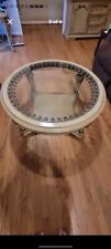 42 glass round coffee table for sale  Simpsonville