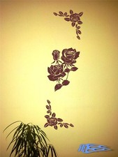 Wandtattoo rose blume gebraucht kaufen  Nürnberg