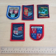 Vintage embroidered patches for sale  KETTERING