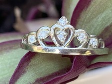 925 silver tiara for sale  CORBY