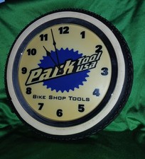 Antigo relógio de parede Park Tools EUA pneu de bicicleta! comprar usado Antigo relógio de parede Park Tools EUA pneu de bicicleta! comprar usado  Enviando para Brazil