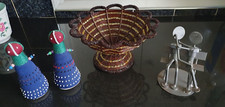 Decorative beaded dish for sale  UK