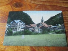 AU IM BREGENZERWALDE HOTEL I PENSJONAT KORONA POCZTÓWKA Z 1910 ROKU DO FRANCJI KFURTU, używany na sprzedaż  Wysyłka do Poland