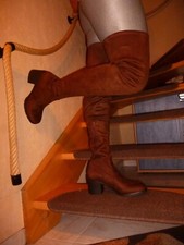 Verknees braune verkneestiefel gebraucht kaufen  Schlangen