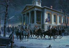 Cartão postal Black Horse Cavalry Warrenton Virginia, Guerra Civil Militar -- 6" x 4" comprar usado  Enviando para Brazil