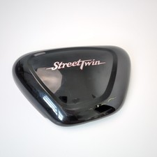 Painel de cobertura lateral esquerdo Triumph Street Twin LH 2016-2022 *preto brilhante* fabricante de equipamento original comprar usado  Enviando para Brazil