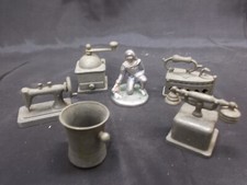 Anciennes miniatures étain d'occasion Anciennes miniatures étain d'occasion  Braine