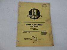 Manual de serviço Allis Chalmers modelos D-19 e D-10 loja de tratores diesel comprar usado  Enviando para Brazil