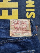 Jeans Levi’s Vintage Clothing 47501XX 1947 501 Selvedge EUA555 Big E Fabricado nos EUA comprar usado  Enviando para Brazil