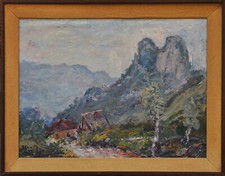 Carlo aimetti paesaggio usato  Lucca