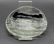 Usado, Saboneteira de vidro arte soprada à mão assimétrica transparente e preta comprar usado Usado, Saboneteira de vidro arte soprada à mão assimétrica transparente e preta comprar usado  Enviando para Brazil