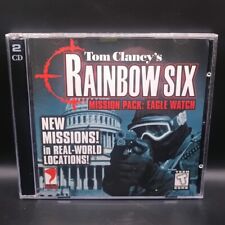 Tom Clancy's Rainbow Six Mission Pack: Eagle Watch (PC CD-ROM, 1999) CIB comprar usado Tom Clancy's Rainbow Six Mission Pack: Eagle Watch (PC CD-ROM, 1999) CIB comprar usado  Enviando para Brazil