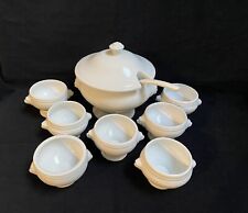 CONJUNTO DE SOPA CABEÇA DE LIÃO, 1 SOPA DE MESA SUR LE TUREEN, 7 TIGELAS, PORCELANA comprar usado  Enviando para Brazil