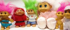 Six vintage trolls for sale  THETFORD