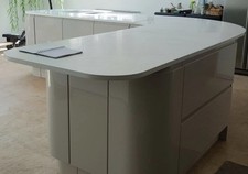 Curved minerva island for sale  HINCKLEY