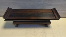 Mesa de apoio de madeira altar budista japonês Kyozukue marrom alta qualidade comprar usado  Enviando para Brazil