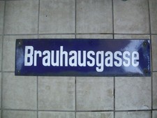 Emailschild altes straßenschi gebraucht kaufen  Kaiserslautern