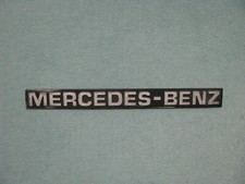 Typenscild mercedes benz gebraucht kaufen  Herrenberg
