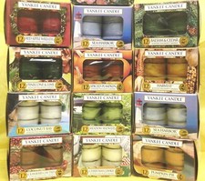 Yankee Candle TEALIGHT CANDLES Caixa de 12 Luzes de Chá - Escolhas NOVAS E APOSENTADAS comprar usado  Enviando para Brazil