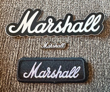 Marshall Amplificador Tie Tack Pin, Adesivo, Patch Conjunto Promocional, Guitarrista comprar usado  Enviando para Brazil