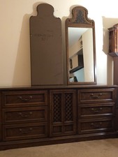 solid wood bedroom set for sale  Clinton