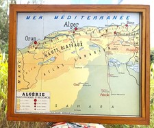 Ancienne carte géographie d'occasion  Saint-Brieuc