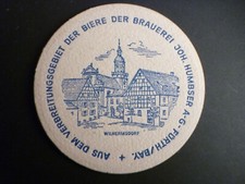 Bierdeckel brauerei humbser gebraucht kaufen  Rehau