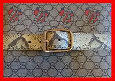 Cintura gucci pitone usato  Italia