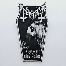 REMENDO BORDADO BRANCO CAIXÃO MORTO Mayhem comprar usado  Enviando para Brazil