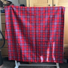 Tartan lightweight wool for sale  LIVERPOOL