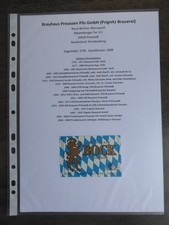 Bieretiketten pritzwalk brauha gebraucht kaufen  Coesfeld