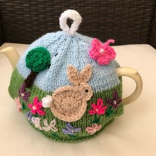 Hand knitted rabbit for sale  BEXHILL-ON-SEA