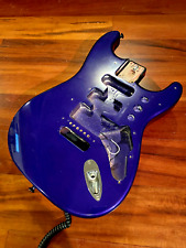 Genuíno Fender azul meia-noite roxo padrão Strat Stratocaster corpo de amieiro comprar usado  Enviando para Brazil