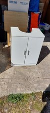 White sink cabinet for sale  HYTHE
