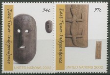 Usado, UNO New York 2002 Osttimor Unabhängigkeit Holzschnitzereien 894/95 postfrisch comprar usado Usado, UNO New York 2002 Osttimor Unabhängigkeit Holzschnitzereien 894/95 postfrisch comprar usado  Enviando para Brazil
