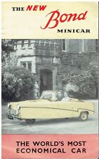 Bond minicar original for sale  ALFRETON