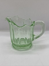 Vintage green depression for sale  WATLINGTON