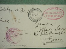 Cartolina originale 1915 usato  Roma