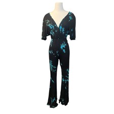 Macacão Bear Dance Tie-Dye Decote V Fino Perna Larga Tamanho Pequeno Festival Boho comprar usado  Enviando para Brazil