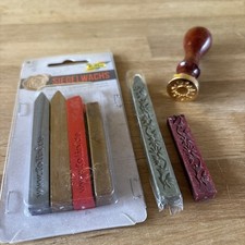 Siegelwachs set stempel gebraucht kaufen  Bamberg