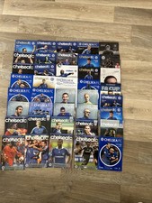 Chelsea home programmes. for sale  WINDSOR