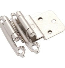 DecoBasics Bisagras de gabinete de níquel satinado 3/8” para gabinetes de cocina 25 pares -50 segunda mano  Embacar hacia Mexico